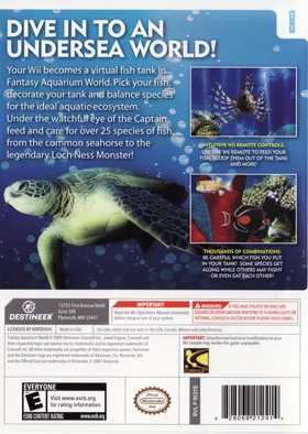 Fantasy Aquarium World box cover back